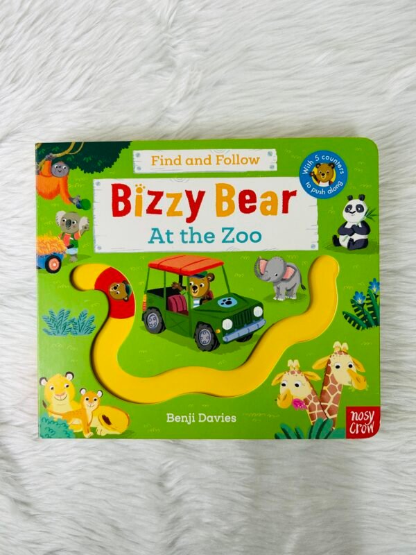 Bizzy Bear: Find and Follow At the Zoo