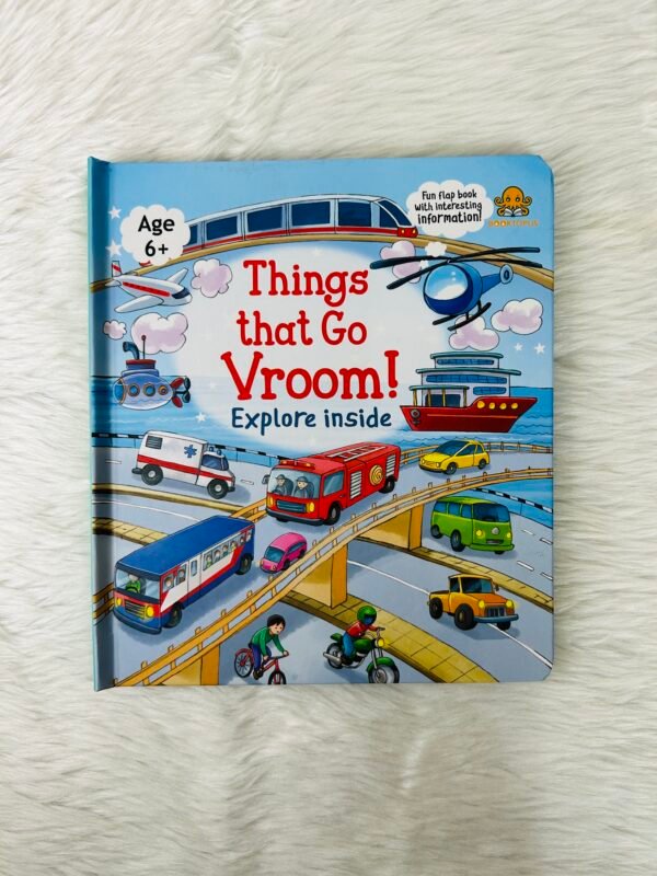 Lift A Flap - Things that Go Vroom!