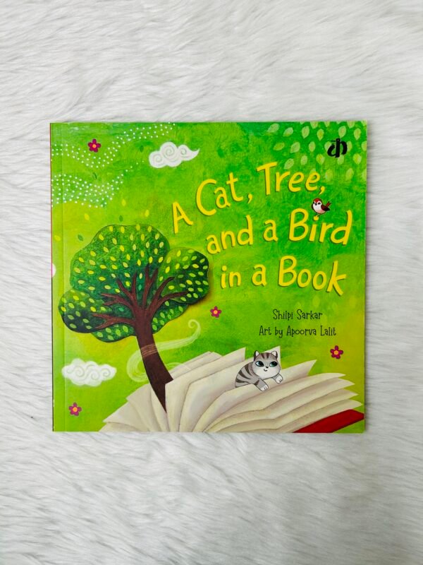 A Cat, Tree, and a Bird in a Book