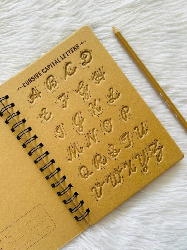 Writing Board - English Cursive Letters (Preorder) - Image 2