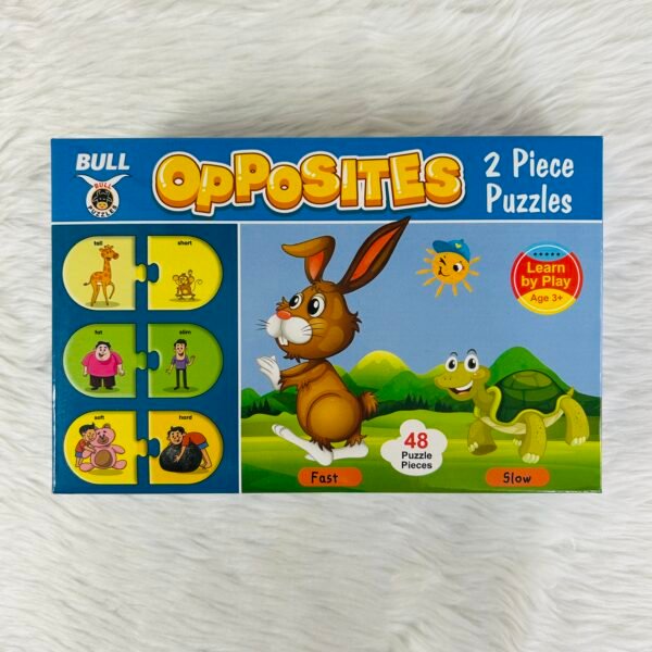 Opposites - 2 piece matching puzzle