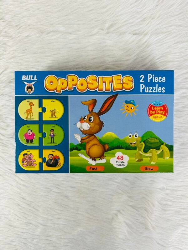 Opposites - 2 piece matching puzzle