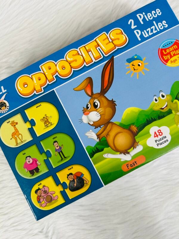 Opposites - 2 piece matching puzzle - Image 2