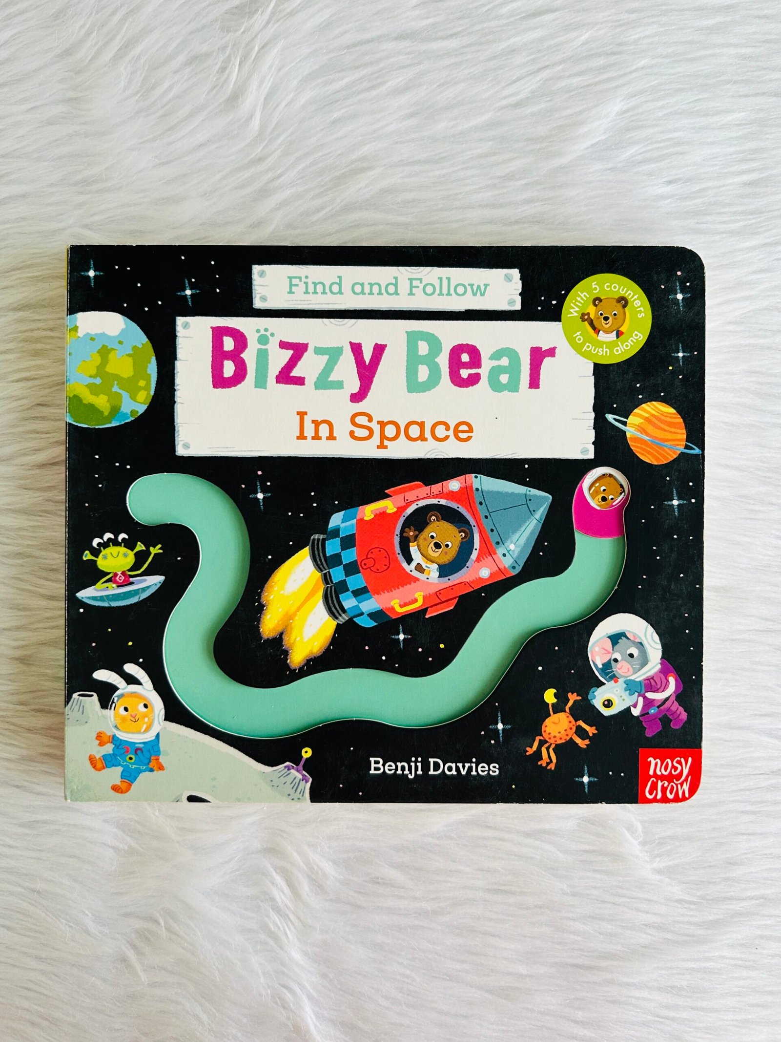 Bizzy Bear: Find and Follow in Space