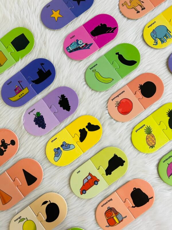 Match the shadow - 2 piece matching puzzle - Image 4