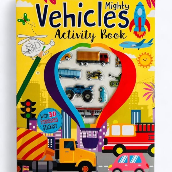 Mighty Vehicles Activity Book