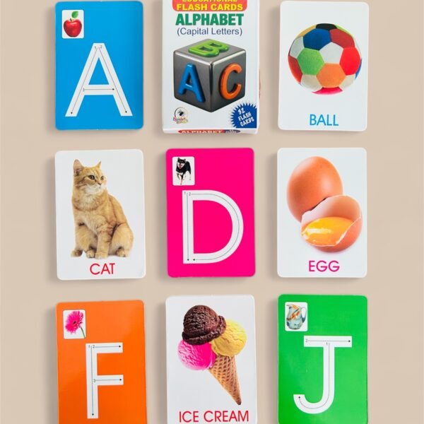 Alphabets Flash Cards - Capital letters