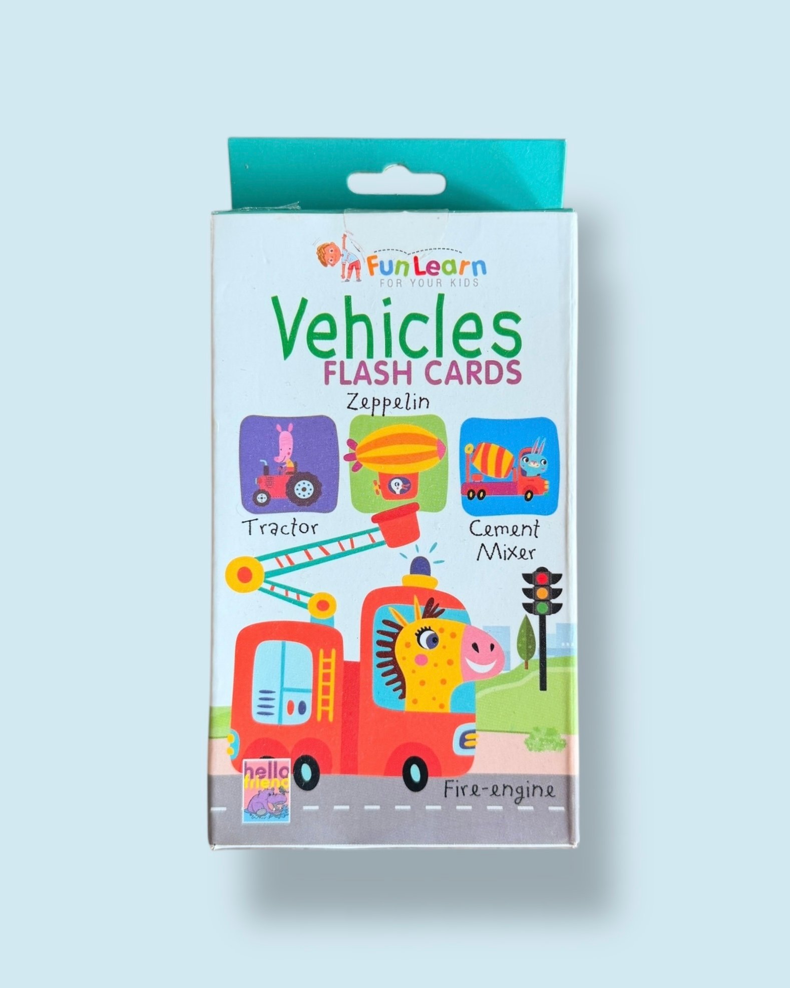 Vehicles Flash Cards